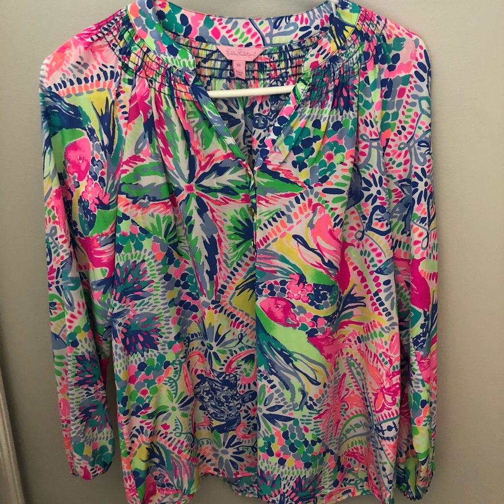 Beautiful Elsa Silk Top!